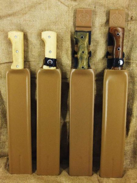 Ultra Lite Backpack Package - SHEATH + MACHETE + SHARPENING (Coyote Tan) - Image 3