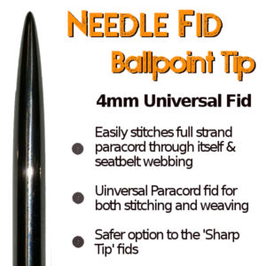 4mm Paracord Needle Fid - Ballpoint Tip